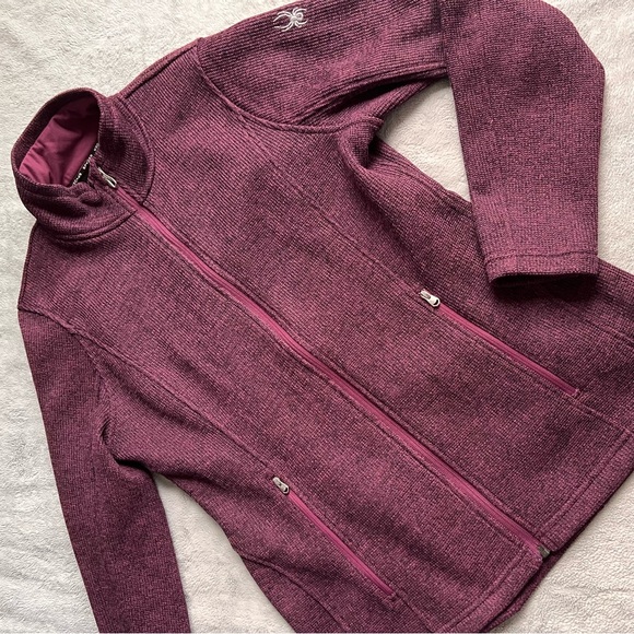 Spyder Jackets & Blazers - Spyder Endure Full Zip Core Mid-Weight Stryke Sweater Jacket Amaranth Purple